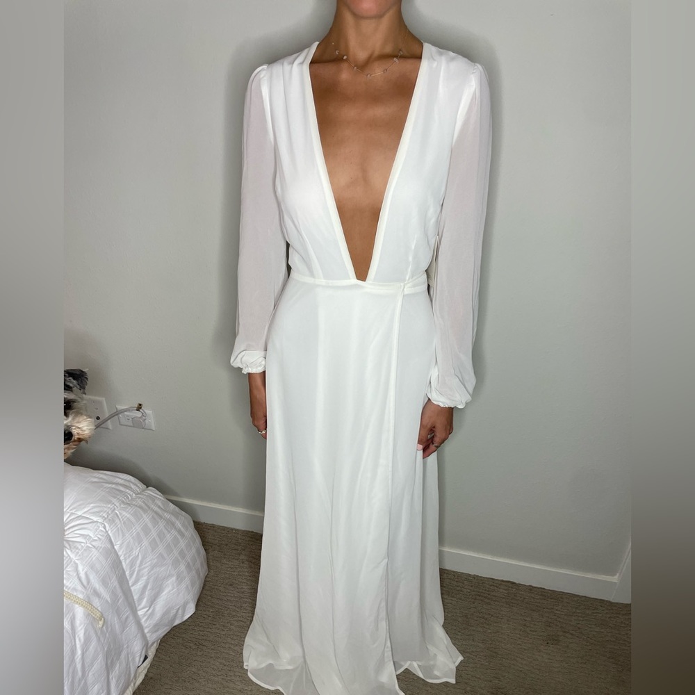 White summer dress